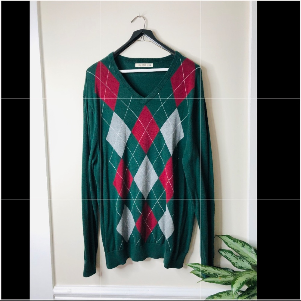 Men’s Old Navy green 2X sweater